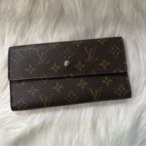 Louis Vuitton Brown Monogram Wallet